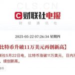 比特币首次突破11万美元,创历史新高-白嫖攻略-白嫖彩金-白菜社区